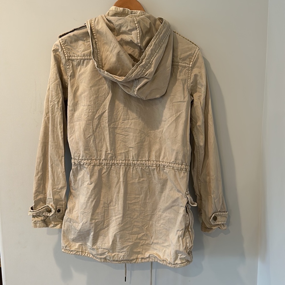 Aritzia Talula utility jacket light tan xxxs - Picture 9 of 11